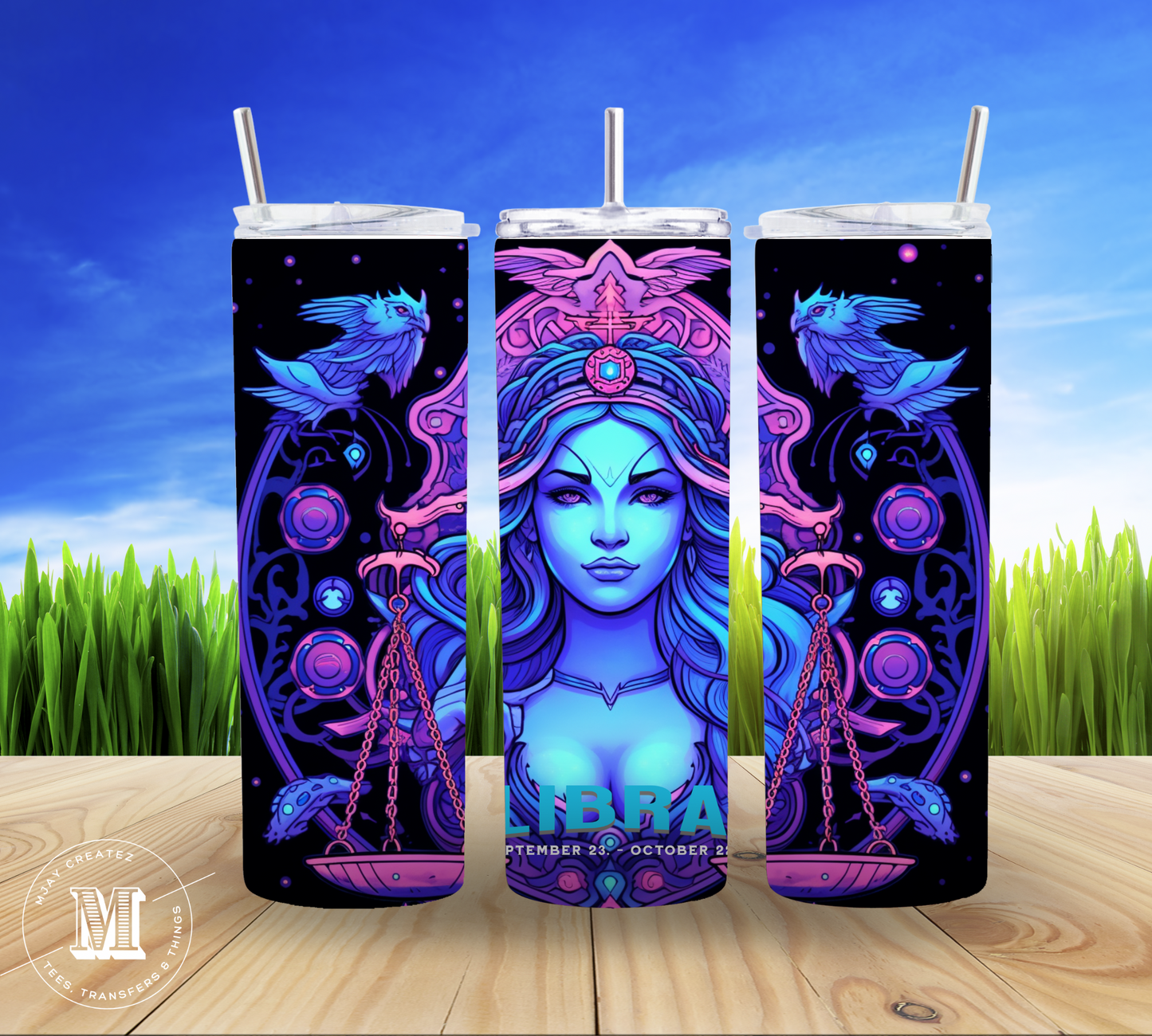 20oz Zodiac Collection Stainless Steel Tumblers LIMITED AVAILABILITY!