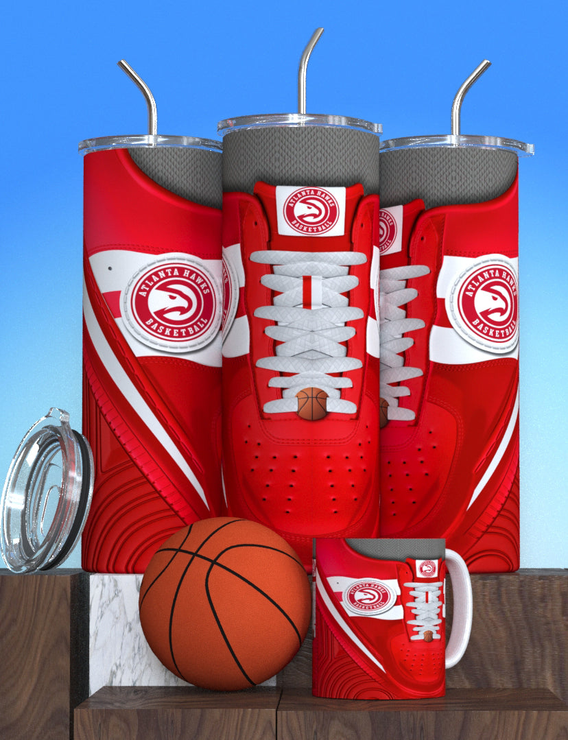 NBA-Inspired Team Collection Stainless Steel Tumblers with Lid and Straw