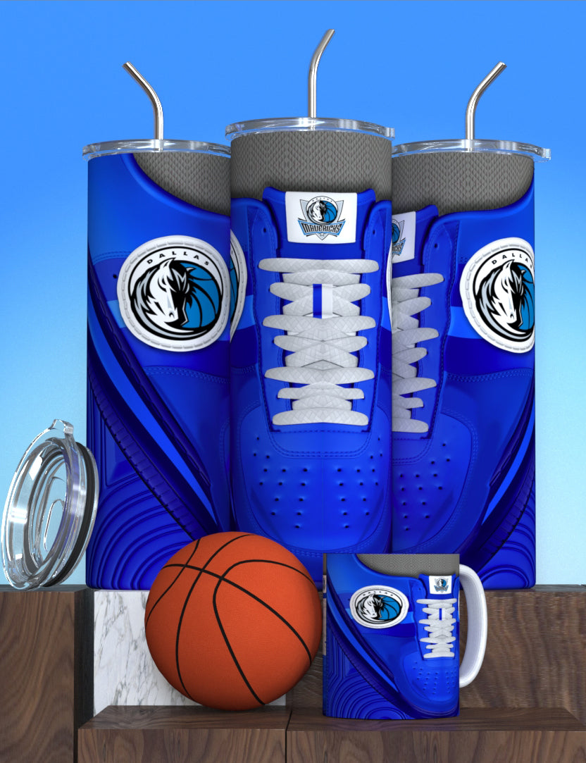 NBA-Inspired Team Collection Stainless Steel Tumblers with Lid and Straw