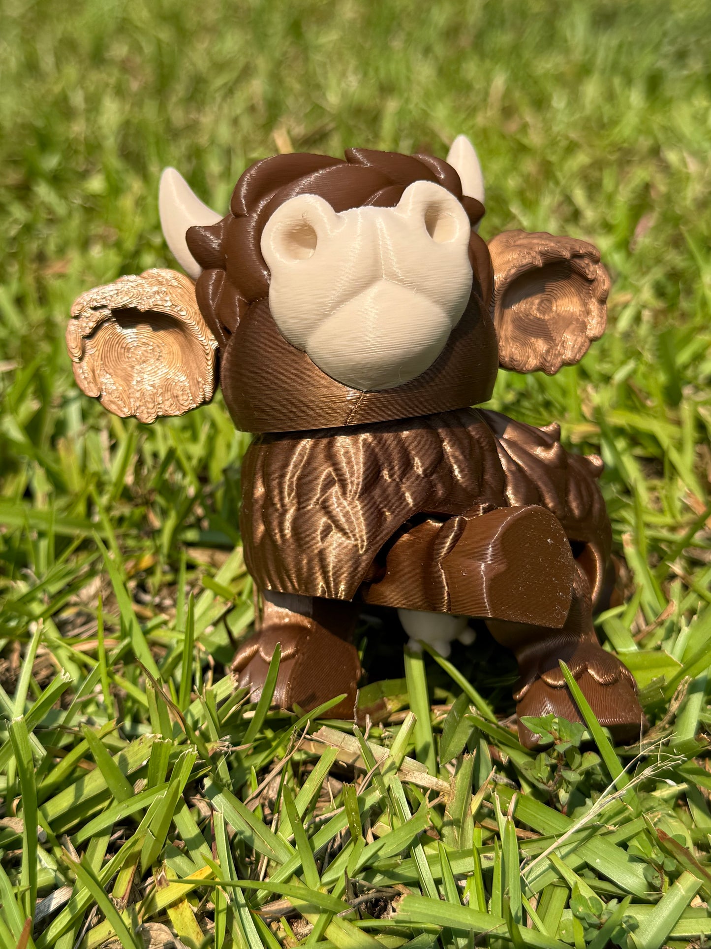 Highland Cow Buddy – Handmade 3D Printed Desk Companion