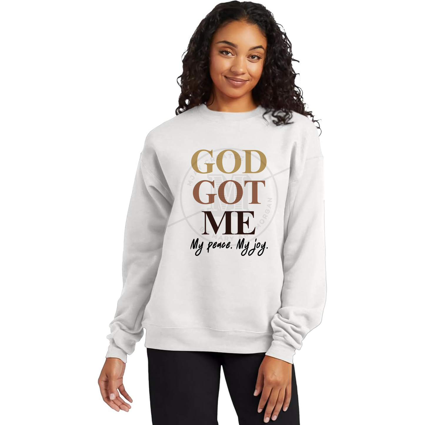 God Got Me Crewneck