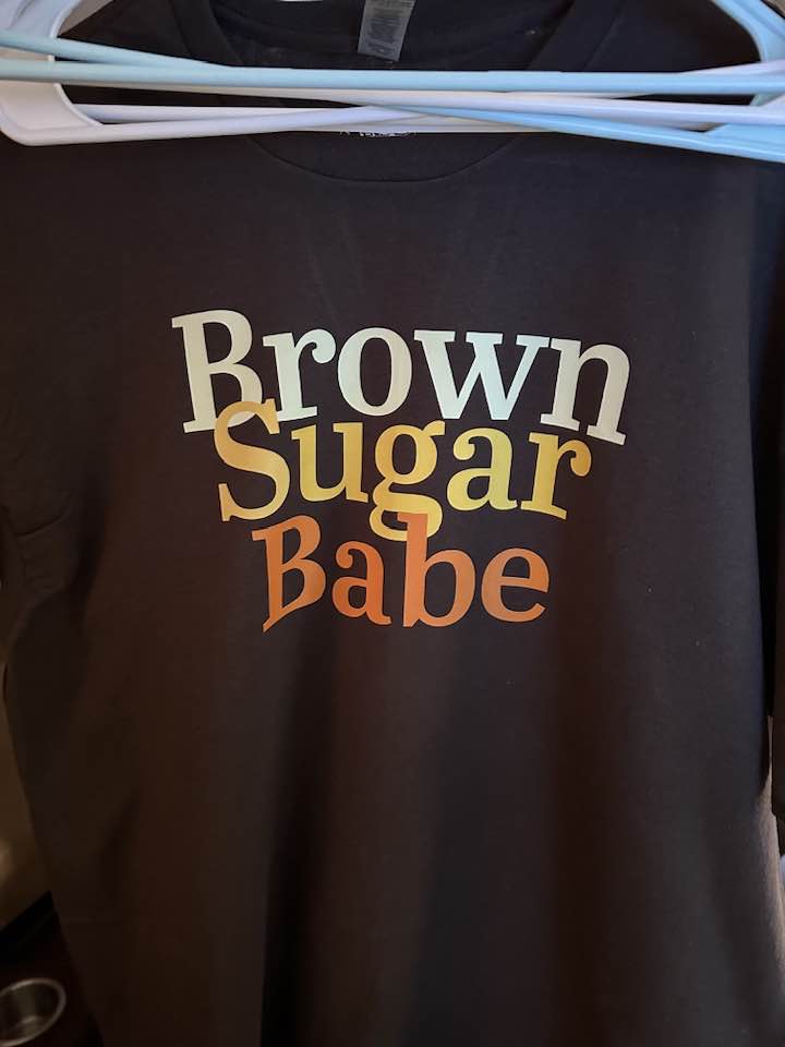 Brown Sugar Babe Tee in BROWN