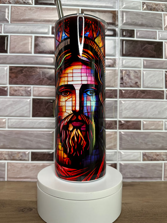 Stain Glass Jesus Forward POV